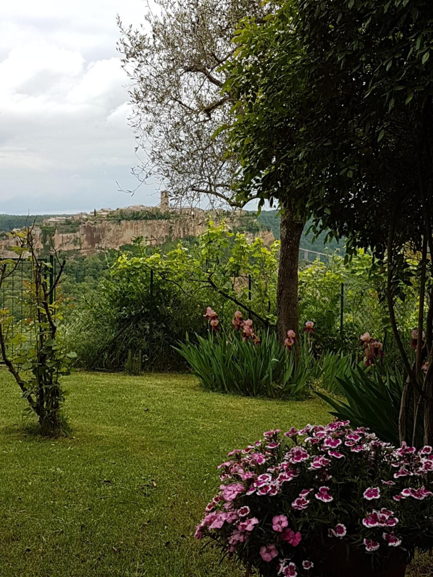 Casa Con Vista Mozzafiato Su Civita Di Bagnoregio Villa Lubriano Luaran gambar